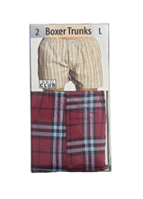 Load image into Gallery viewer, Pro Club Men's 2-Pack Classic Comfort Woven Boxers