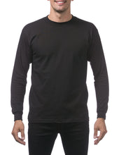 Load image into Gallery viewer, Pro Club Men's TALL Heavyweight Cotton Long Sleeve Crew Neck T-Shirt-T Shirt Mall LLC