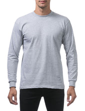 Load image into Gallery viewer, Pro Club Men's TALL Heavyweight Cotton Long Sleeve Crew Neck T-Shirt-T Shirt Mall LLC