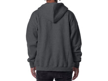 Load image into Gallery viewer, TEESTYLED HEAVY ZIPPER HOODIE - CHARCOAL GREY-T Shirt Mall LLC