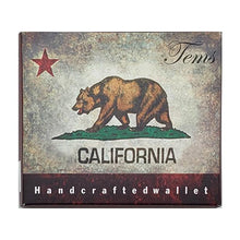 Load image into Gallery viewer, CALIFORNIA BEAR FLAG WALLET-T Shirt Mall LLC