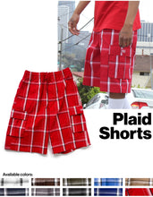 Load image into Gallery viewer, Shaka Wear Plaid Shorts-T Shirt Mall LLC