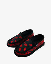 Load image into Gallery viewer, Trooper America Red Embroidered Bandana Shoes-T Shirt Mall LLC