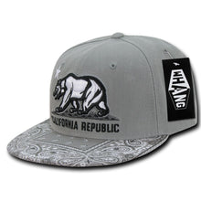 Load image into Gallery viewer, Cali Bear Bandana Snapback-T Shirt Mall LLC