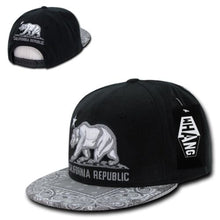 Load image into Gallery viewer, Cali Bear Bandana Snapback-T Shirt Mall LLC