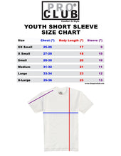 Load image into Gallery viewer, Pro Club Youth Short Sleeve Crew Neck - WHITE-T Shirt Mall LLC