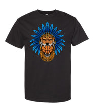 Load image into Gallery viewer, Aztecas Blue Jaguar Tee
