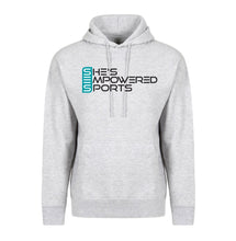 Load image into Gallery viewer, SES Heather Gray Pullover Hoodie
