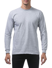 Load image into Gallery viewer, Pro Club Men&#39;s TALL Heavyweight Cotton Long Sleeve Crew Neck T-Shirt-T Shirt Mall LLC
