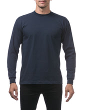Load image into Gallery viewer, Pro Club Men&#39;s REGULAR Heavyweight Cotton Long Sleeve Crew Neck T-Shir-T Shirt Mall LLC
