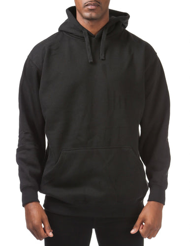 Pro Club Men's Comfort Pullover Hoodie (9oz) Black-T Shirt Mall LLC