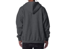 Load image into Gallery viewer, TEESTYLED HEAVY ZIPPER HOODIE - CHARCOAL GREY-T Shirt Mall LLC
