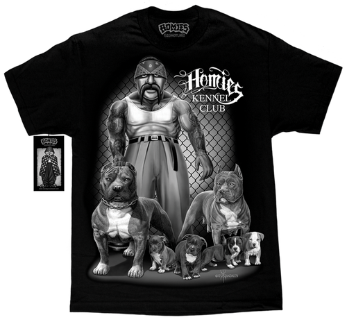 DGA HOMIES KENNEL CLUB MENS TEE-T Shirt Mall LLC