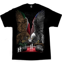 Load image into Gallery viewer, DGA MEXICAN AMERICAN EAGLES MENS TEE-T Shirt Mall LLC
