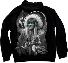 Load image into Gallery viewer, VISION QUEST ZIPPER HOODIE-T Shirt Mall LLC
