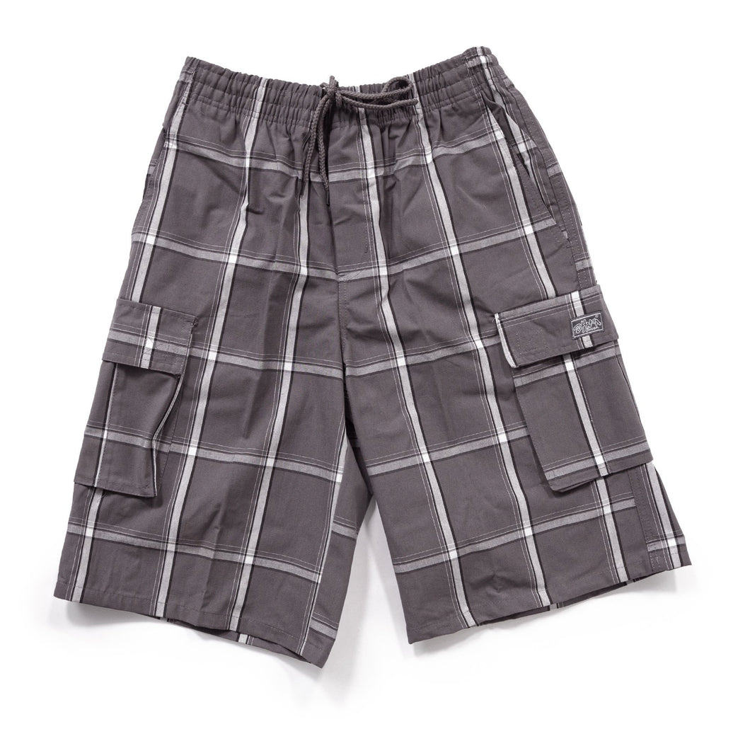 Shaka Wear Plaid Shorts-T Shirt Mall LLC