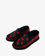 Load image into Gallery viewer, Trooper America Red Embroidered Bandana Shoes-T Shirt Mall LLC
