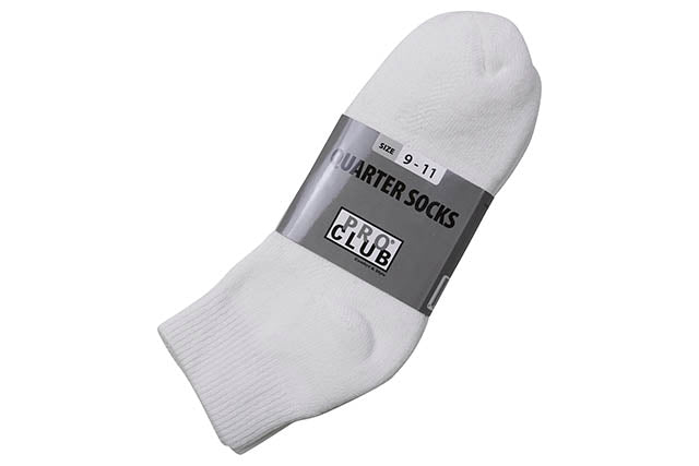 Pro Club Heavyweight Quarter Socks (3 Pair)-T Shirt Mall LLC